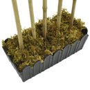 vidaXL zöld mű bambuszfa 730 levéllel 120 cm