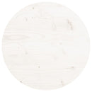 vidaXL fehér tömör fenyőfa kerek asztallap Ø40 x 3 cm