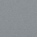 vidaXL kétszemélyes világosszürke szövetkanapé 120 cm