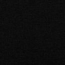 vidaXL kétszemélyes fekete szövetkanapé 120 cm