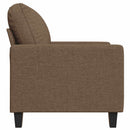 vidaXL barna szövet kanapéfotel 60 cm