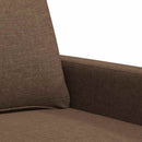 vidaXL barna szövet kanapéfotel 60 cm