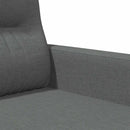 vidaXL sötétszürke szövet kanapéfotel 60 cm