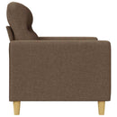 vidaXL barna szövet kanapéfotel 60 cm
