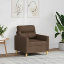 vidaXL barna szövet kanapéfotel 60 cm