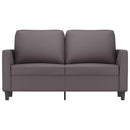 vidaXL 2 személyes szürke műbőr kanapé 120 cm