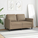 vidaXL 2 személyes cappuccino színű műbőr kanapé 120 cm