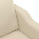 vidaXL krémszínű szövet kanapéfotel 60 cm