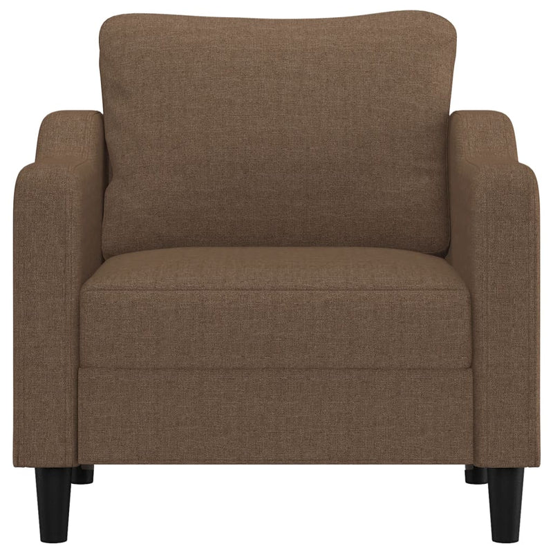 vidaXL barna szövet kanapéfotel 60 cm