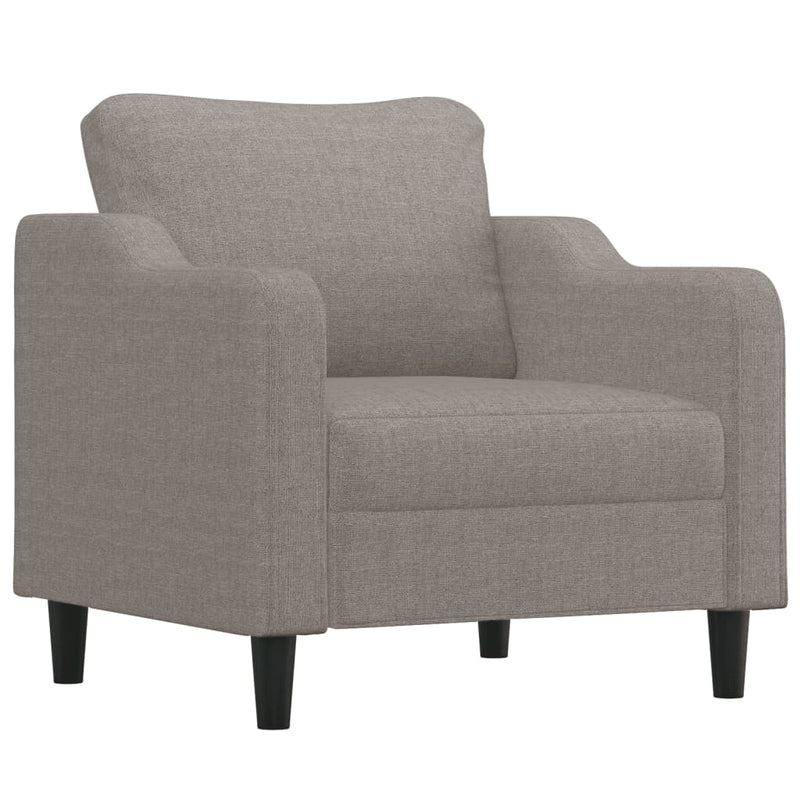 vidaXL tópszínű szövet kanapéfotel 60 cm