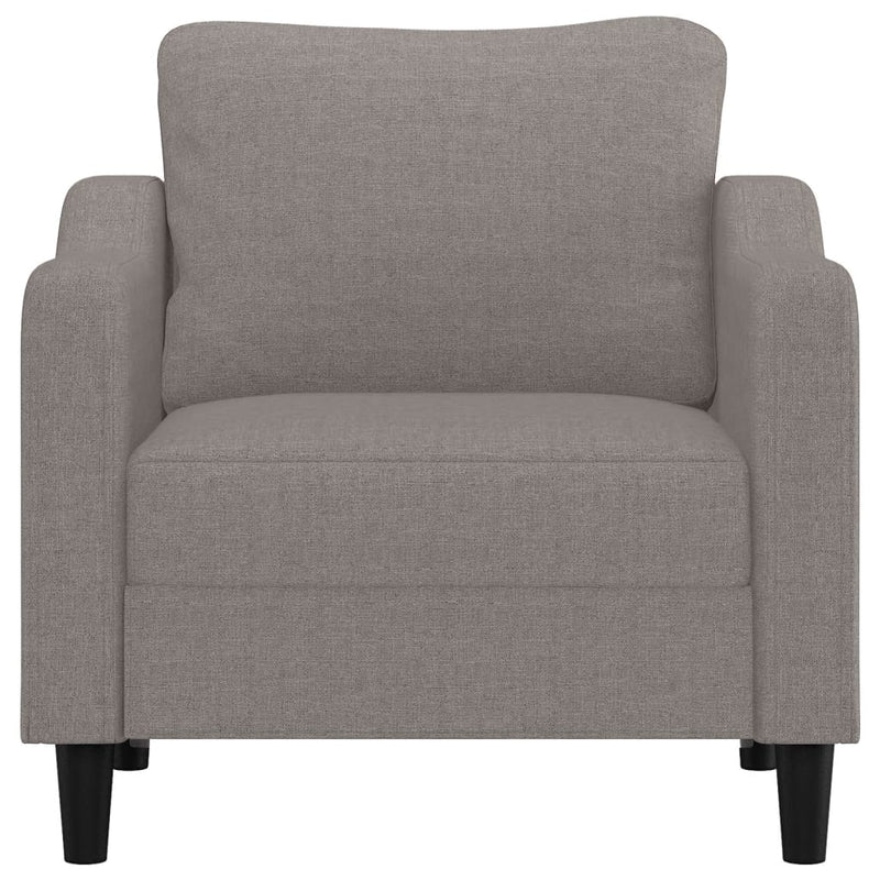 vidaXL tópszínű szövet kanapéfotel 60 cm