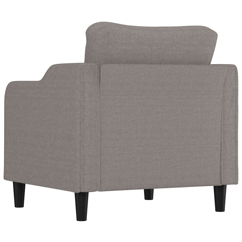 vidaXL tópszínű szövet kanapéfotel 60 cm