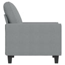 vidaXL világosszürke szövet kanapéfotel 60 cm