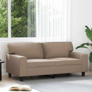 vidaXL 2 személyes cappuccino színű műbőr kanapé 140 cm