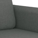 vidaXL sötétszürke szövet kanapéfotel 60 cm