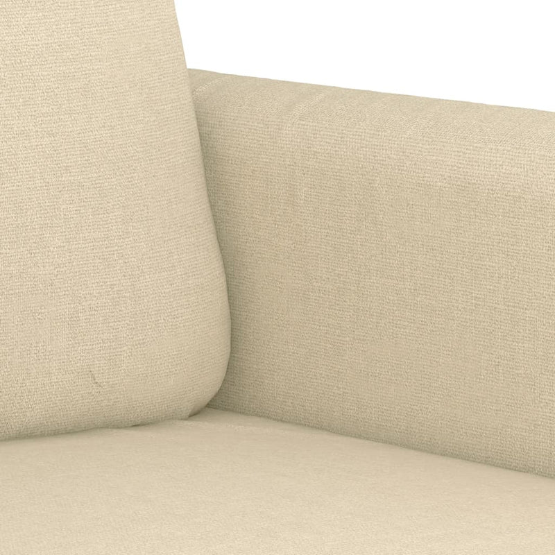 vidaXL krémszínű szövet kanapéfotel 60 cm
