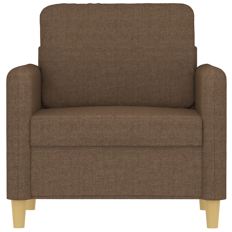 vidaXL barna szövet kanapéfotel 60 cm