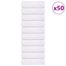 vidaXL 50 db fehér FROGN mosdótörlő 30 x 30 cm 360 g/m²