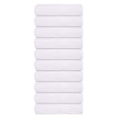 vidaXL 10 db FROGN mintás kéztörlő fehér 50 x 100 cm 360 g/m²
