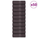 vidaXL 50 db antracit színű FROGN vendégtörölköző 30 x 50 cm 360 g/m²