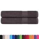 vidaXL 2 db antracit színű FROGN törölköző 100 x 200 cm 360 g/m²