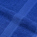vidaXL 10 db kék szaunatörölköző FROGN 80 x 200 cm 360 g/m²