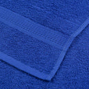 vidaXL 10 db FROGN törölköző kék 100 x 200 cm 360 g/m²