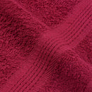 vidaXL 4 db FROGN bordó kéztörlő 50 x 100 cm 360 g/m²