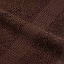 vidaXL 4 db barna FROGN fürdőlepedő 100 x 150 cm 360 g/m²