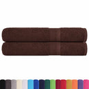 vidaXL 2 db barna szaunatörölköző FROGN 80 x 200 cm 360 g/m²