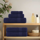 vidaXL 10 db sötétkék FROGN vendégtörölköző 30 x 50 cm 360 g/m²