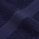 vidaXL 10 db sötétkék FROGN fürdőlepedő 100 x 150 cm 360 g/m²