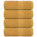 vidaXL 4 db arany színű FROGN mosdótörölköző 30 x 30 cm 360 g/m²