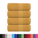 vidaXL 4 db arany színű FROGN mosdótörölköző 30 x 30 cm 360 g/m²