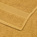 vidaXL 10 db FROGN mosdótörlő arany 30 x 30 cm 360 g/m²