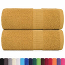 vidaXL 2 db arany színű FROGN vendégtörölköző 30 x 50 cm 360 g/m²