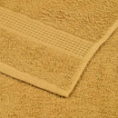 vidaXL 2 db arany színű FROGN vendégtörölköző 30 x 50 cm 360 g/m²