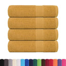 vidaXL 4 db arany színű FROGN fürdőlepedő 100 x 150 cm 360 g/m²