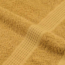 vidaXL 2 db FROGN törölköző arany 100 x 200 cm 360 g/m²