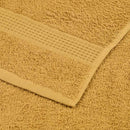 vidaXL 4 db FROGN törölköző arany 100 x 200 cm 360 g/m²