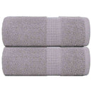 vidaXL 2 db szürke FROGN mosdótörölköző 30 x 30 cm 360 g/m²