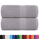 vidaXL 2 db szürke FROGN mosdótörölköző 30 x 30 cm 360 g/m²