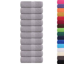 vidaXL 10 db szürke vendégtörölköző FROGN 30 x 50 cm 360 g/m²