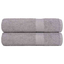 vidaXL 2 db szürke FROGN kéztörlő 50 x 100 cm 360 g/m²