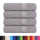 vidaXL 4 db szürke FROGN zuhanytörölköző 70 x 140 cm 360 g/m²