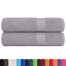 vidaXL 2 db szürke FROGN fürdőlepedő 100 x 150 cm 360 g/m²