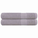 vidaXL 2 db szürke szaunatörölköző FROGN 80 x 200 cm 360 g/m²