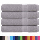 vidaXL 4 db szürke szaunatörölköző FROGN 80 x 200 cm 360 g/m²