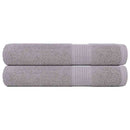 vidaXL 2 db szürke FROGN törölköző 100 x 200 cm 360 g/m²
