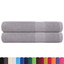 vidaXL 2 db szürke FROGN törölköző 100 x 200 cm 360 g/m²